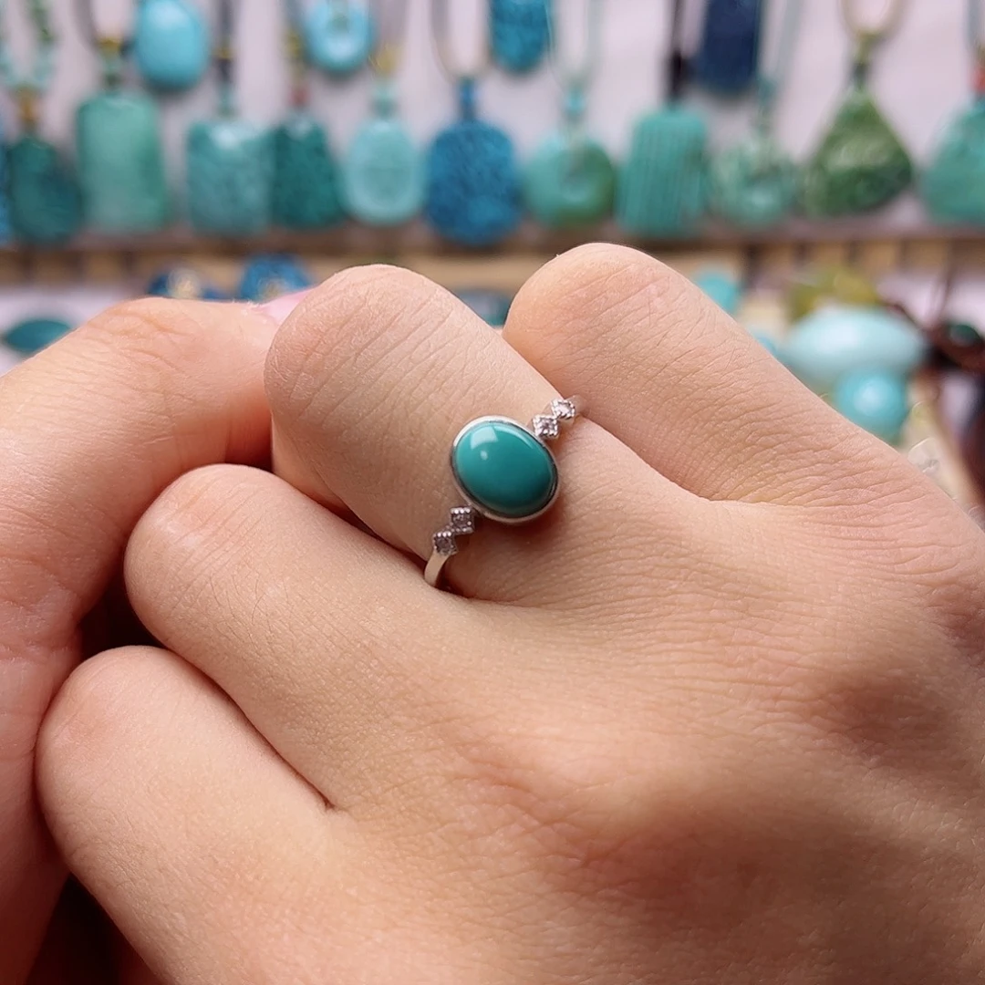 未镶嵌绿松石珠宝奇石