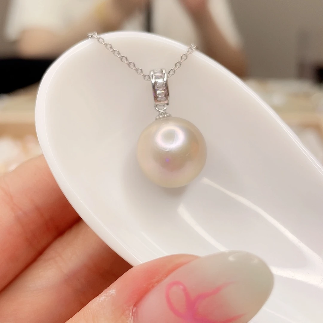 淡水珍珠未镶嵌吊坠(赠链)