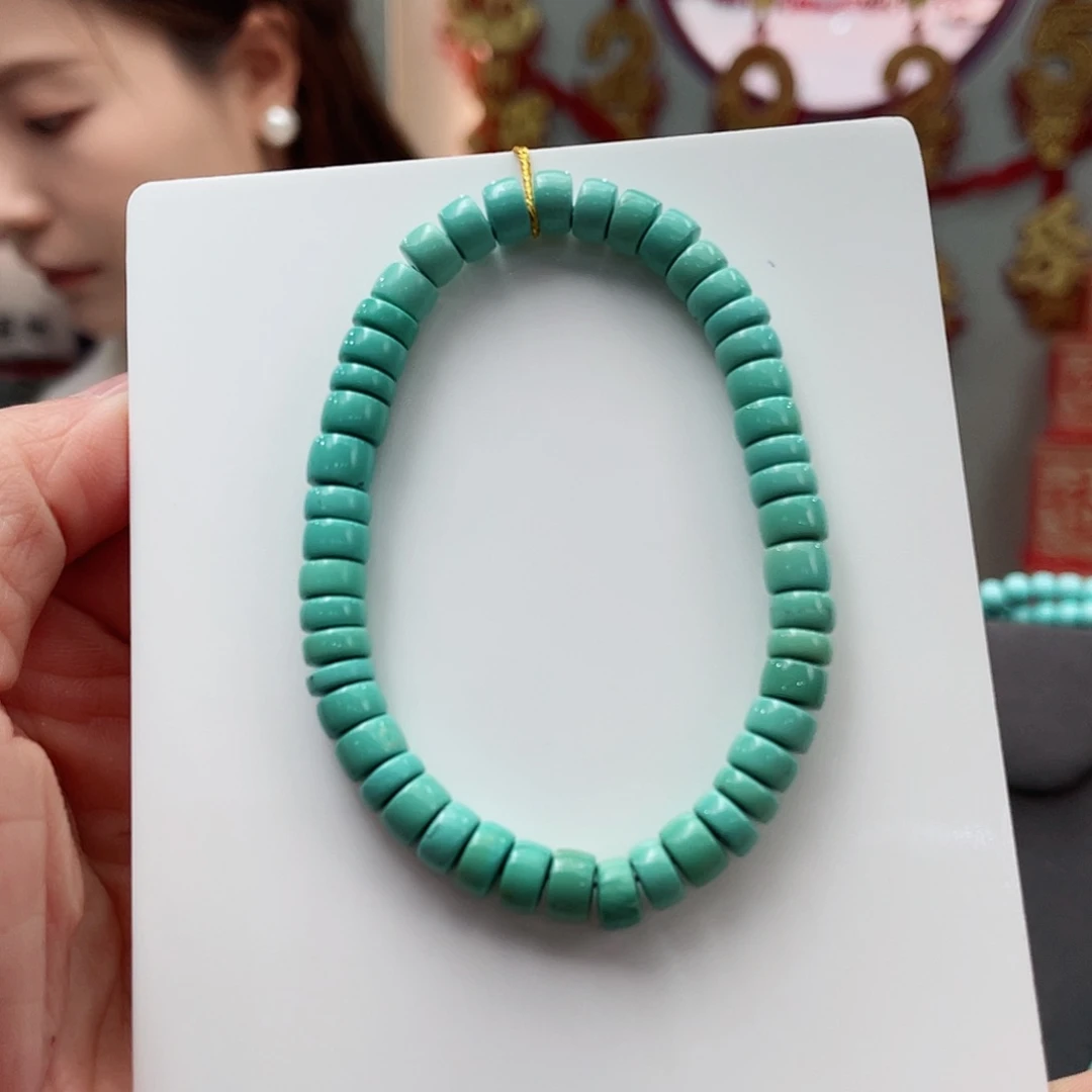 绿松石手串未镶嵌