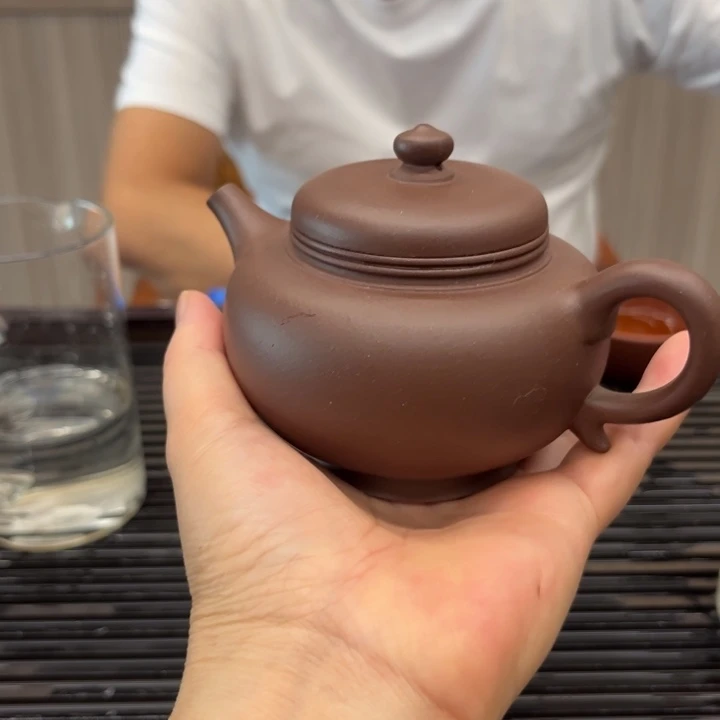 茶壶紫砂手工制壶200 cc底槽清