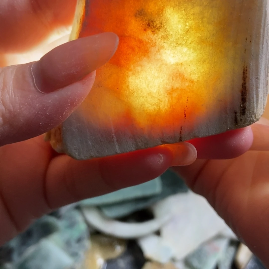 翡翠未镶嵌挂件天然翡翠