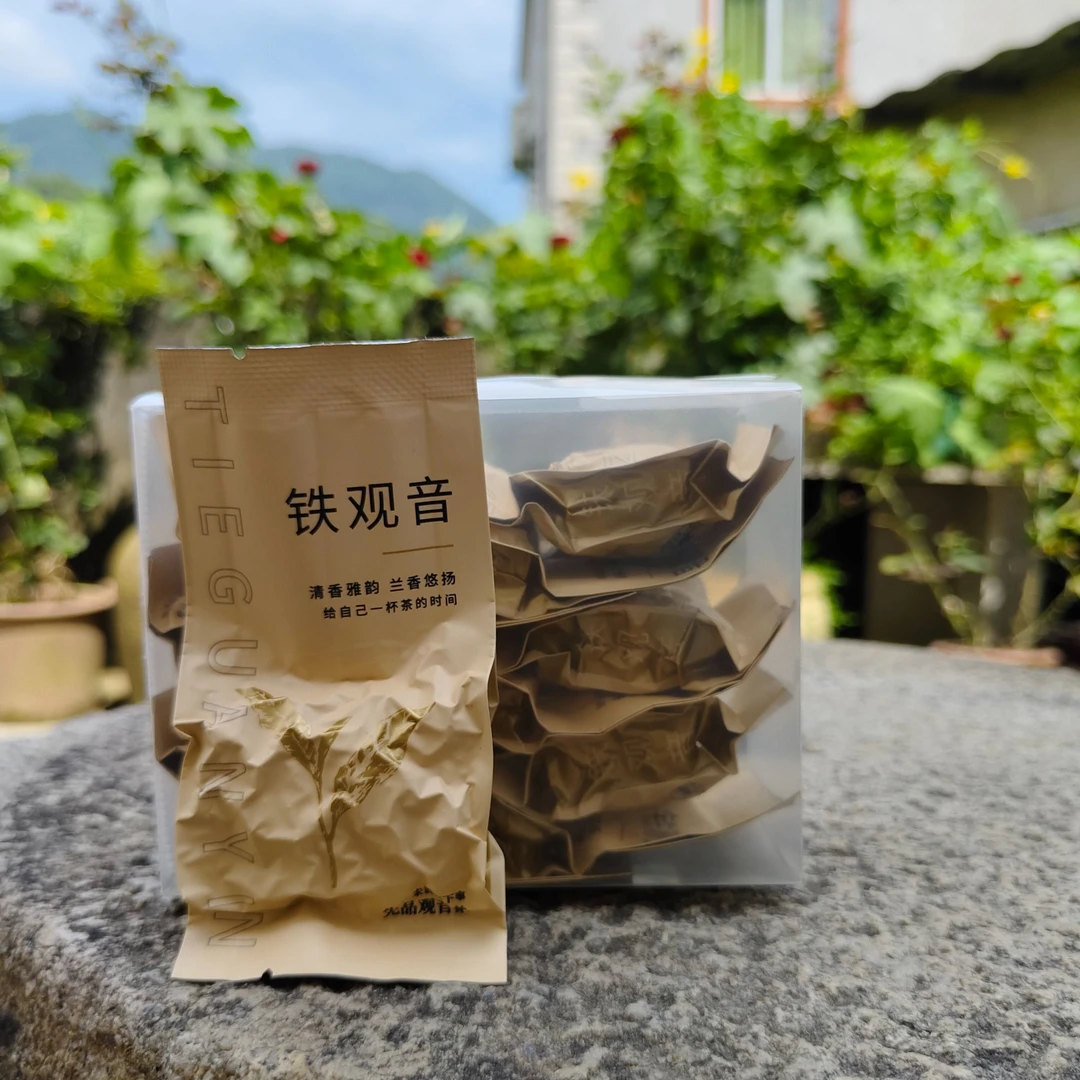 【老六特制】祥华传统铁观音特级料果甜冰糖甜花喤酸80g（8克*10泡）