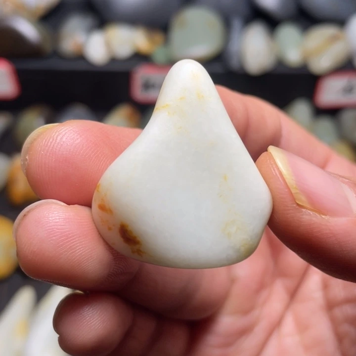 和田玉未镶嵌挂件7