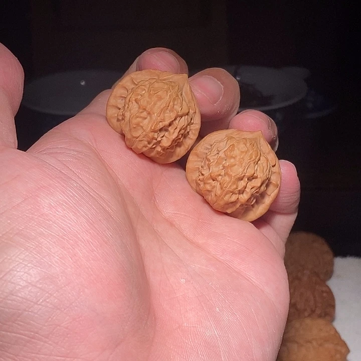 核桃手串/手链文玩核桃手把件野生寿桃