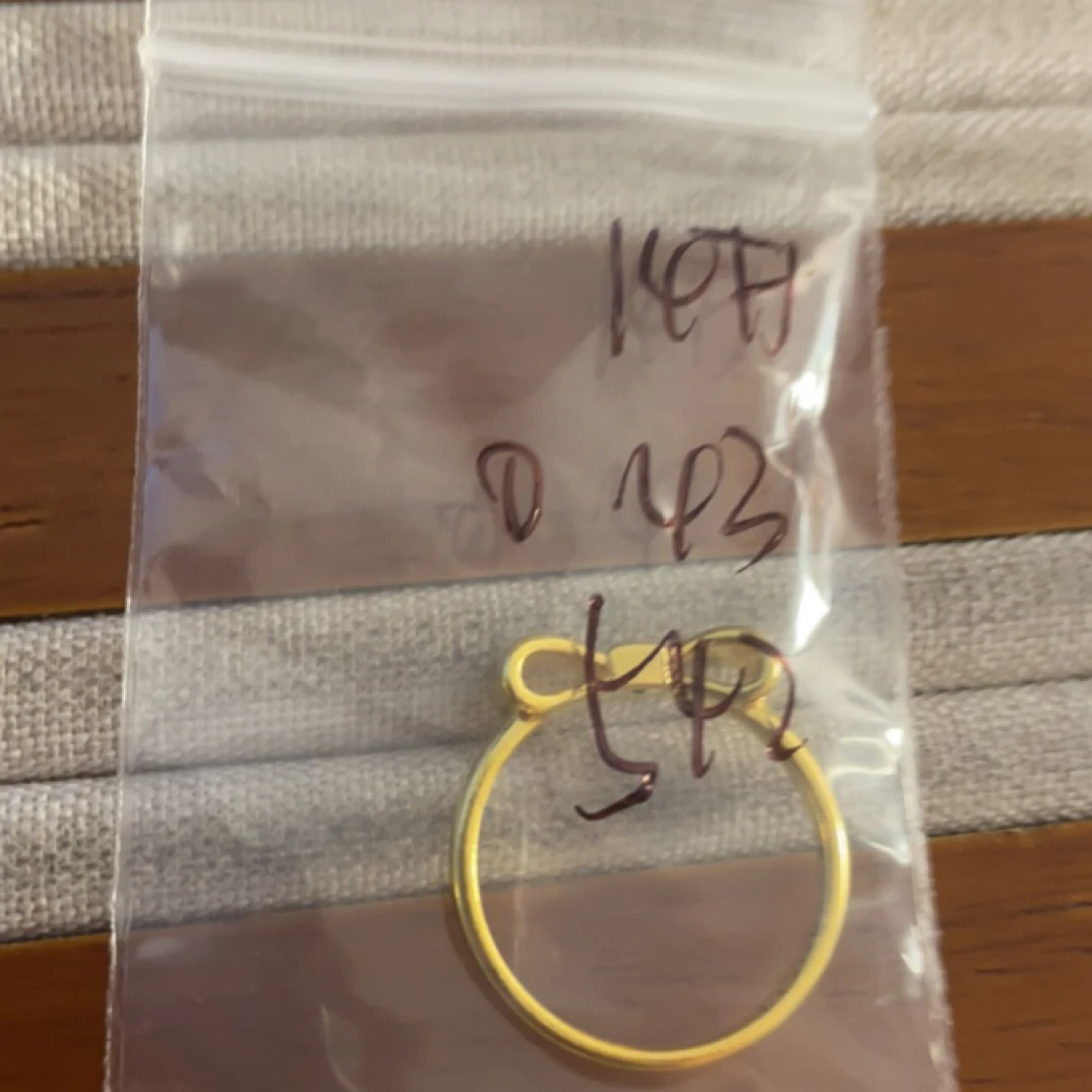 克重0.43 14号 蝴蝶结戒指 足金999