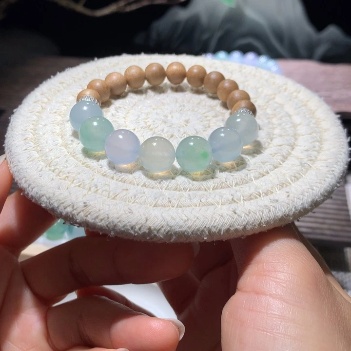 翡翠散珠天然缅甸翡翠A货卡11+