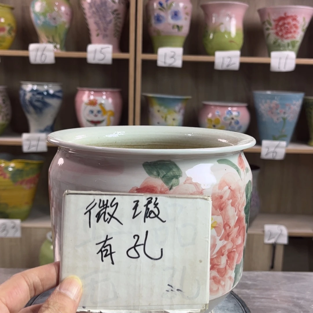 景德镇陶瓷花盆花盆