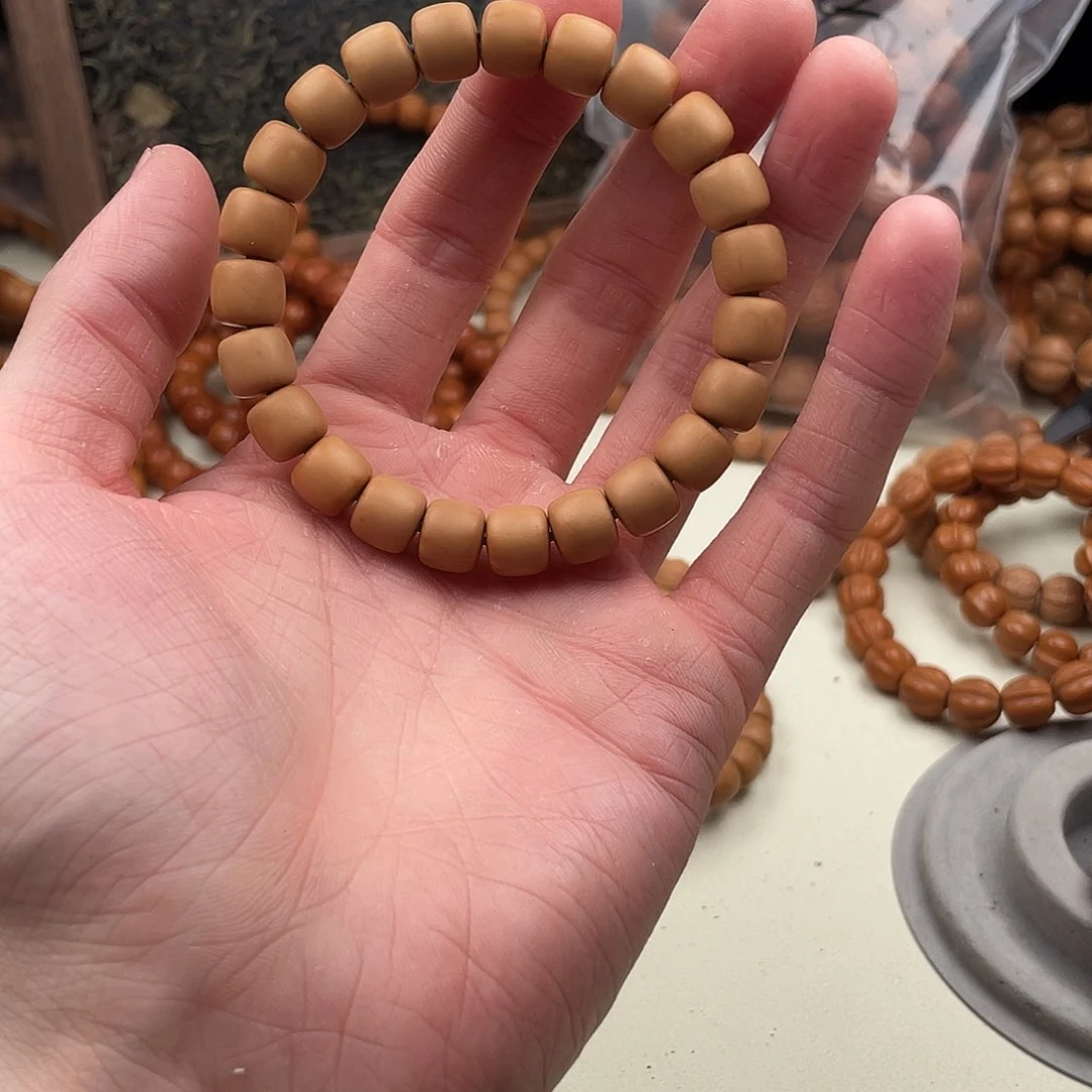 猴头核桃手串泛油道珠