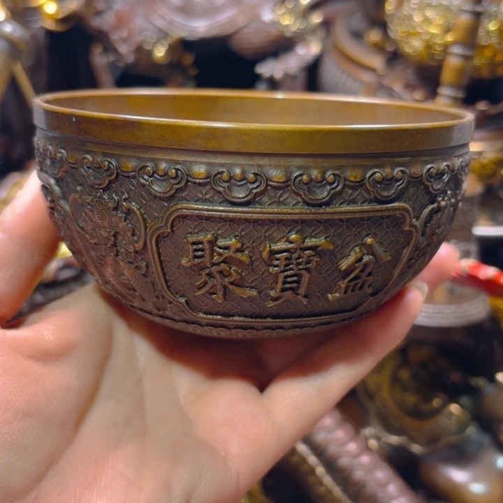 铜器摆件收收藏藏