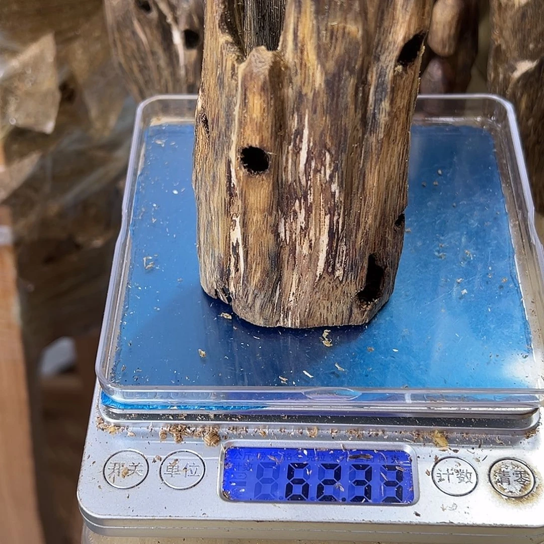 香料绿奇楠虫漏62克白棋