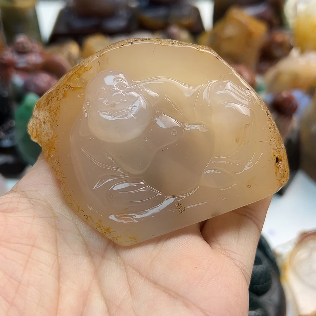 玛瑙/玉髓未镶嵌颈饰