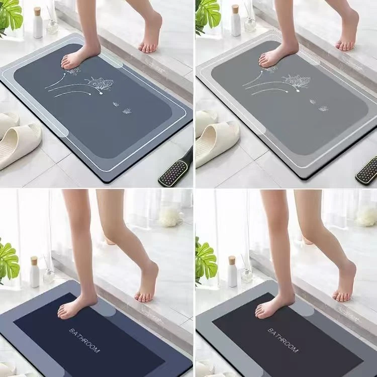 180号链式链接硅藻泥防滑吸水地垫