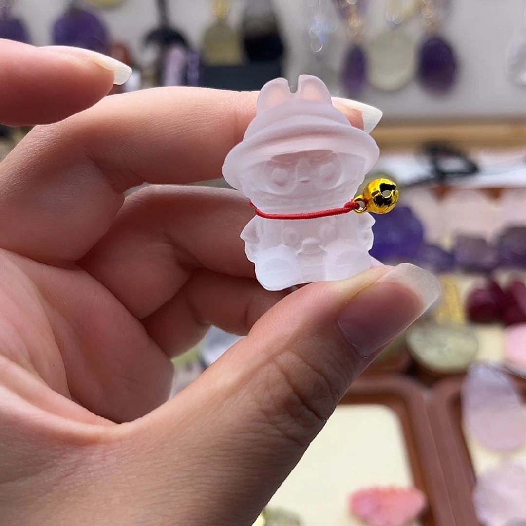 未镶嵌颈饰水晶铁*白水拉布布39