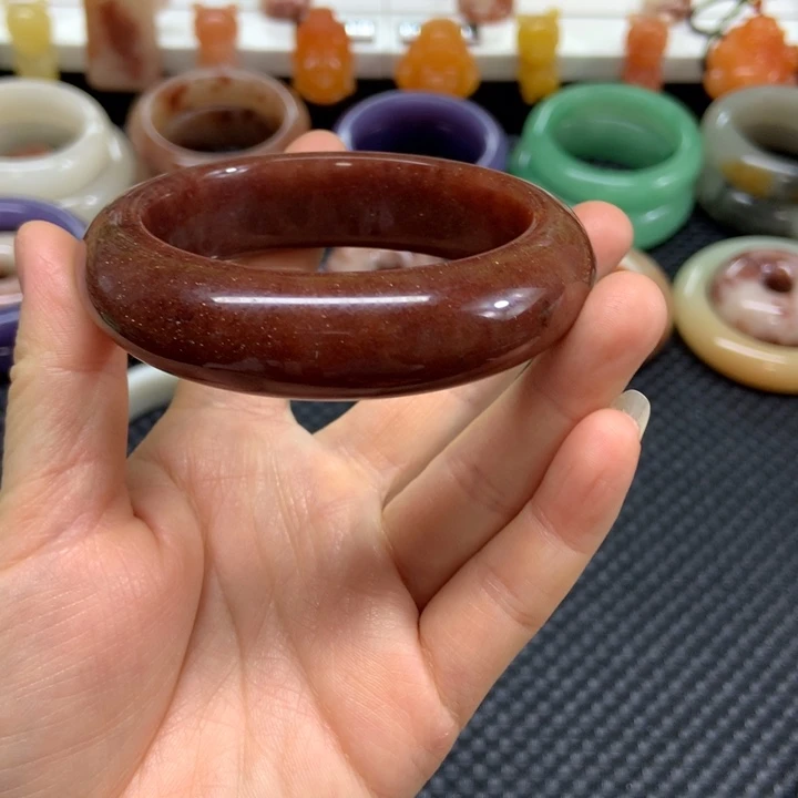 石英质玉未镶嵌手镯