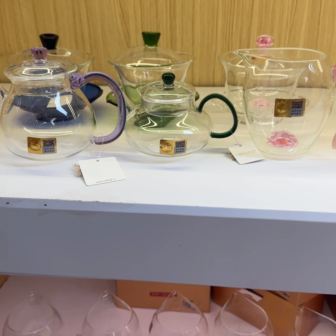 大***量瑾玉壶➕清莲壶➕荷叶盖碗宝蓝色➕湖绿色➕棠韵盖碗➕公道杯