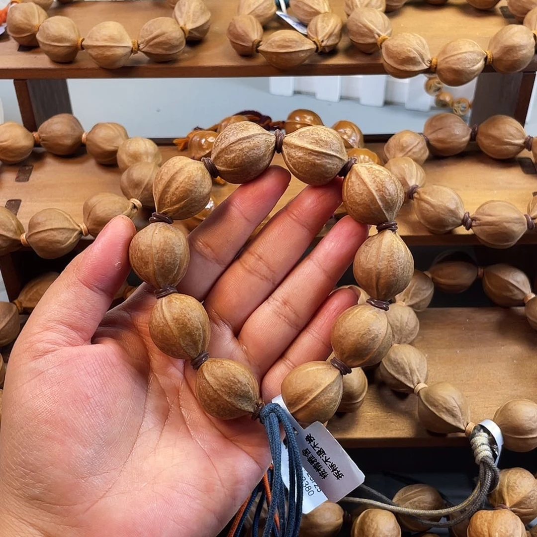 伊***瑞橄榄核手串/手链20.5/26梅林铁核