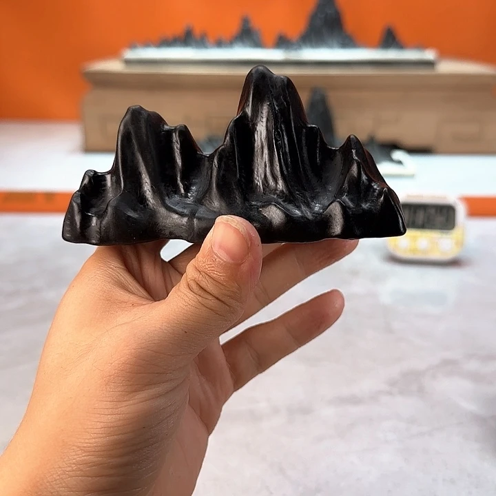 奇石茶宠鱼缸文房摆件