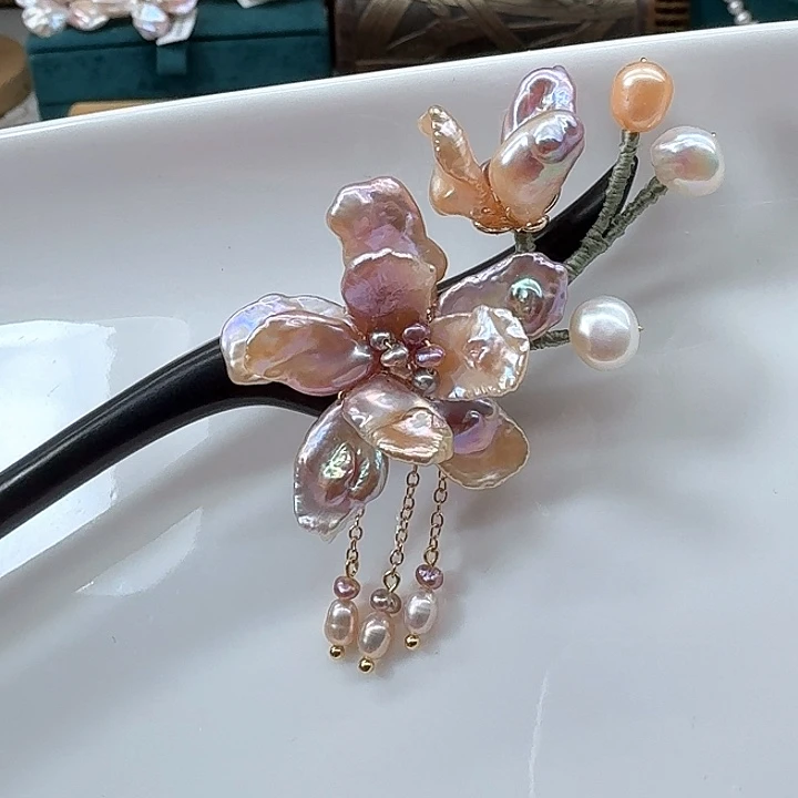 淡水珍珠未镶嵌耳饰