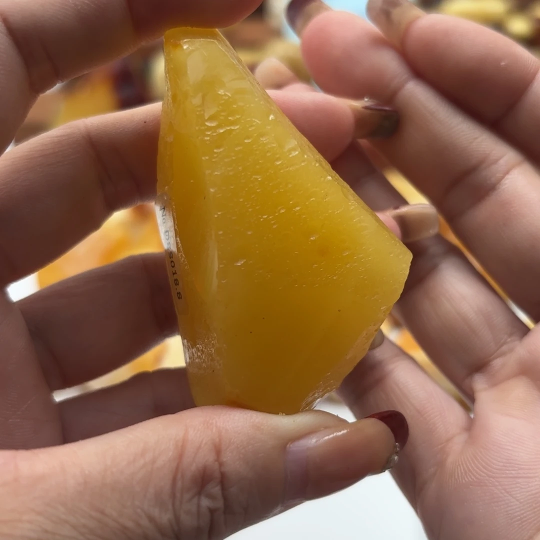 定制琥珀未镶嵌蜜蜡原石不退不换