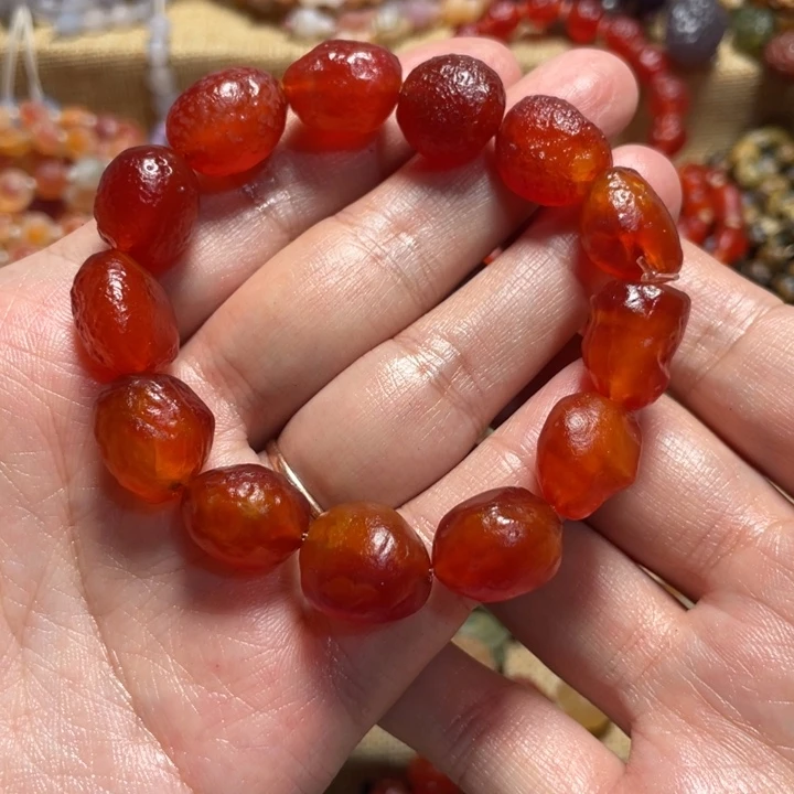 玛瑙/玉髓合金手链