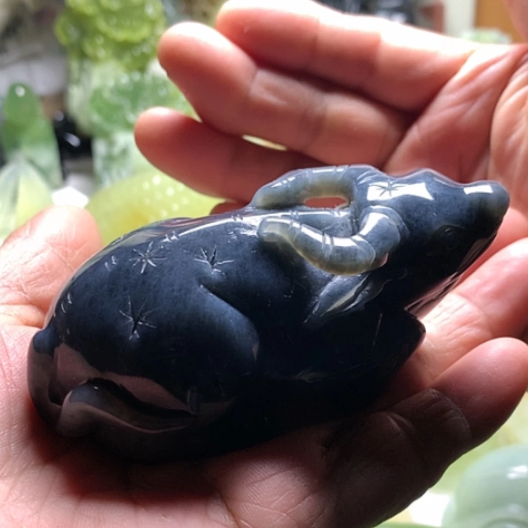 【闪购商品】合金蛇纹石玉颈饰