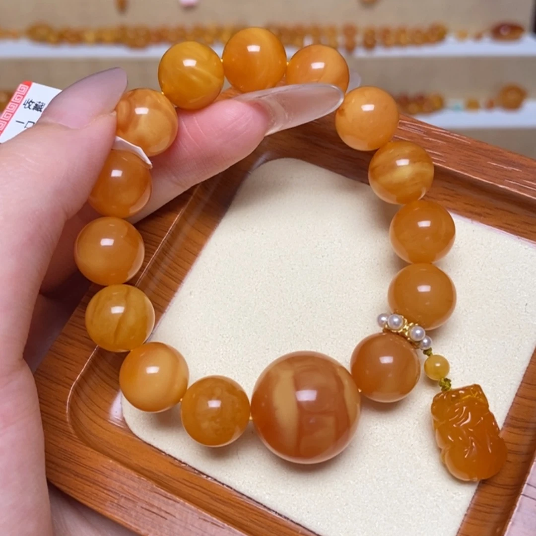 【闪购商品】未镶嵌蜜蜡手链手串