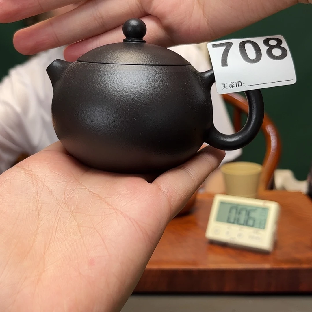 茶壶紫砂大雪紫砂还原烧西施708