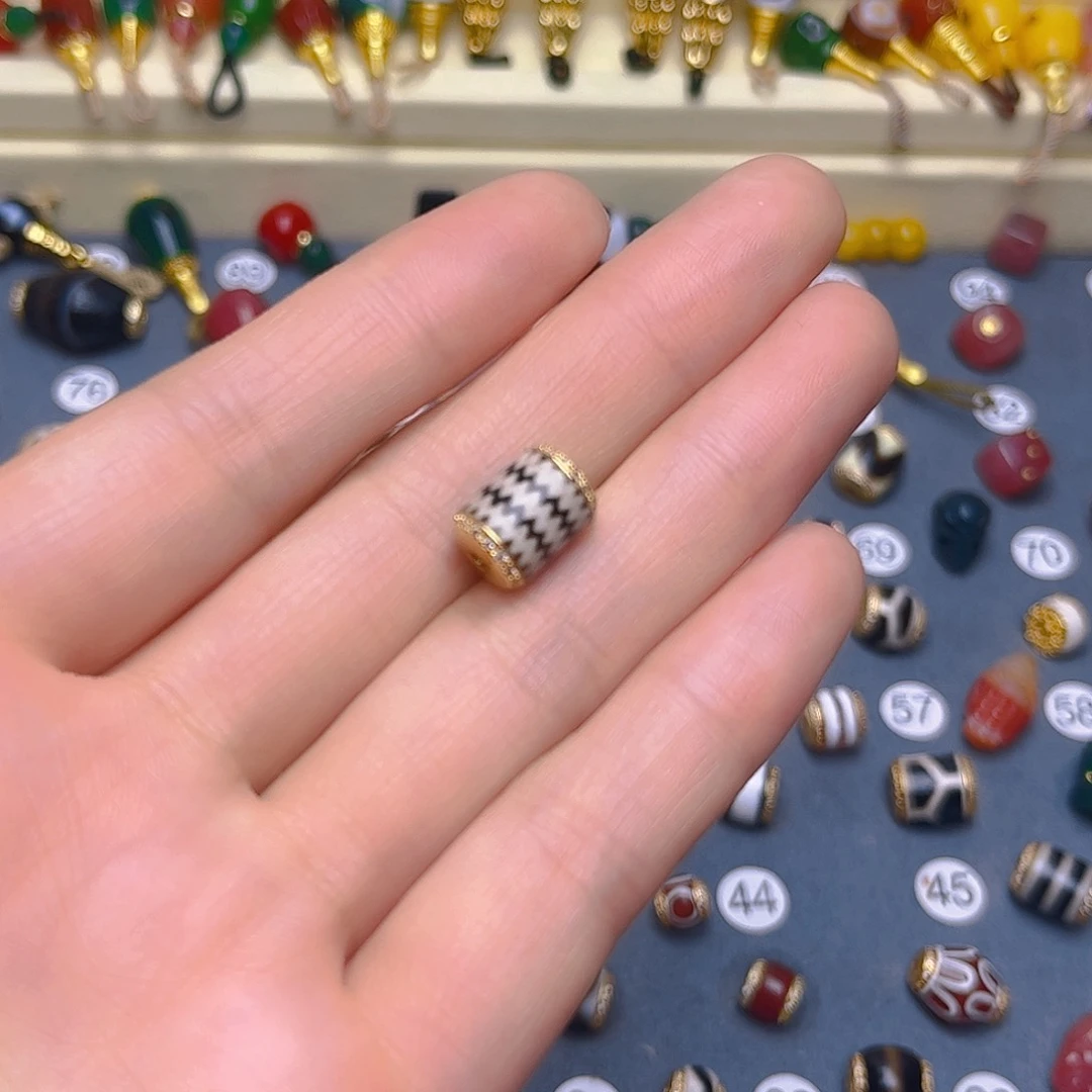 玛瑙/玉髓隔珠未镶嵌