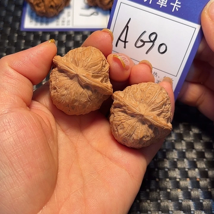 桃核把件38南瓜墩A690