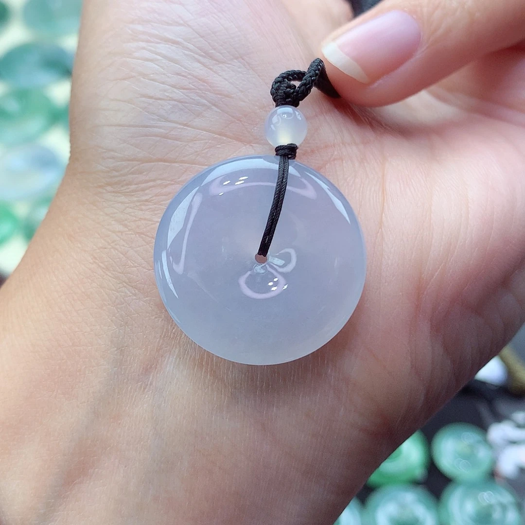 翡翠颈饰未镶嵌97尺寸24.8-6.0