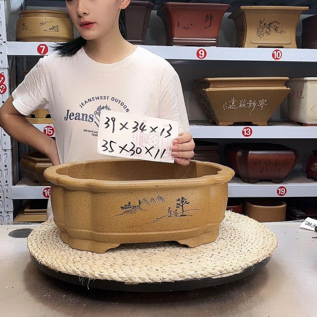 紫砂花盆紫砂花盆