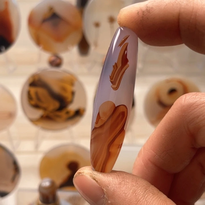 未镶嵌吊坠(不含链)玛瑙/玉髓