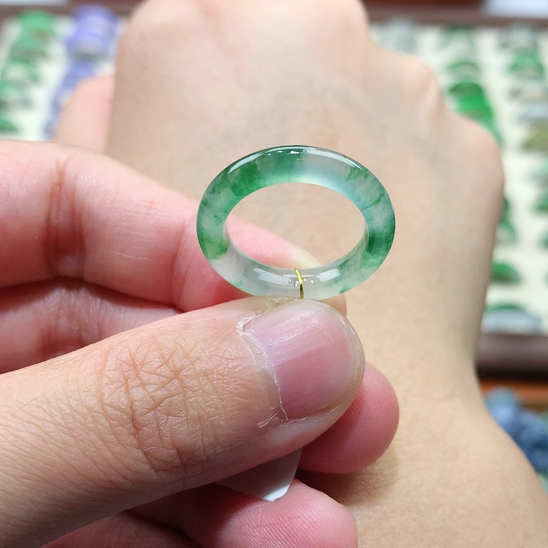 翡翠戒指未镶嵌9号