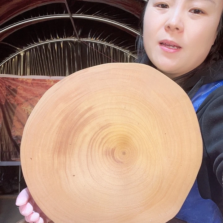 木银杏木菜板整木整切