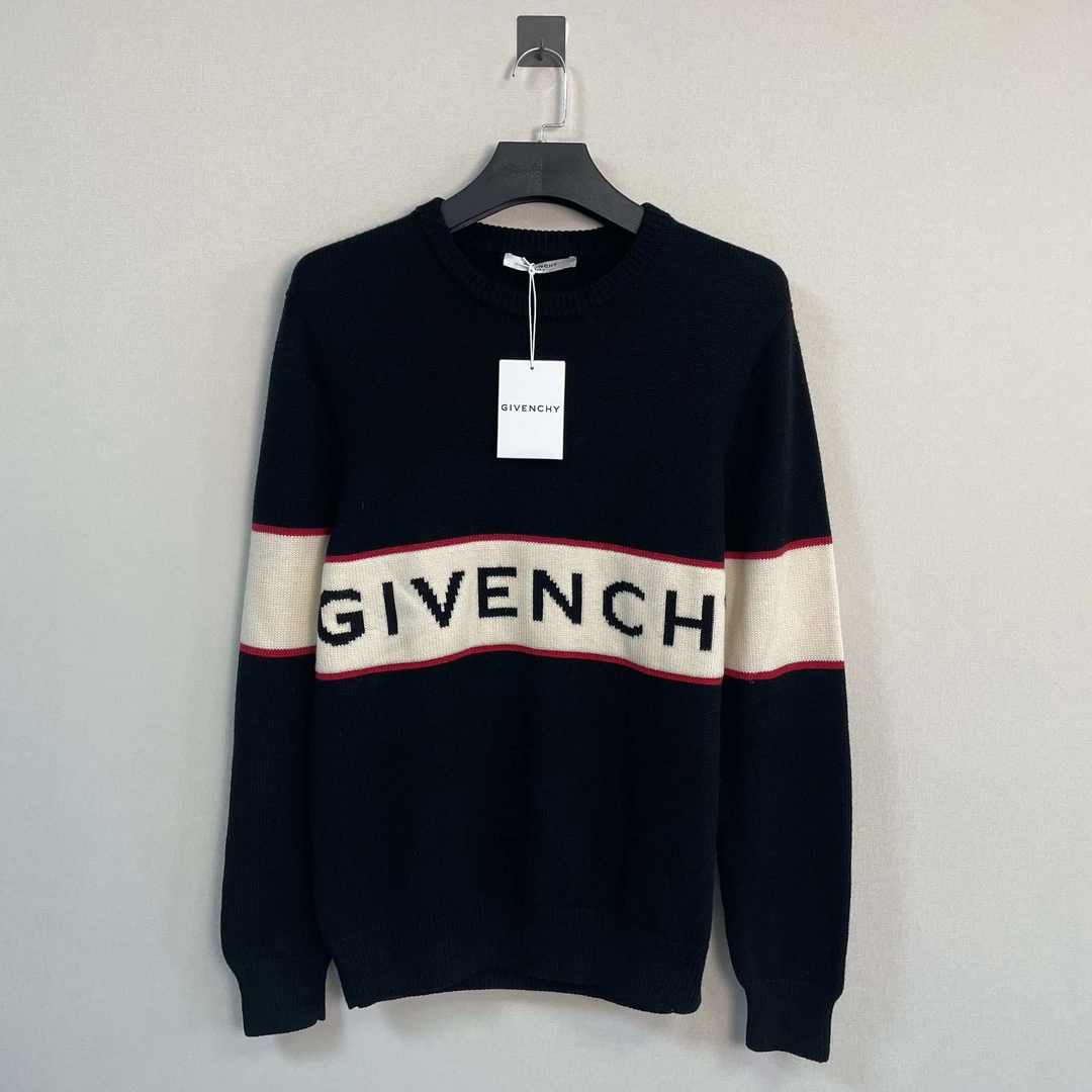 未使用 Givenchy/纪梵希 字母针织毛衣/S码/带吊/价6390