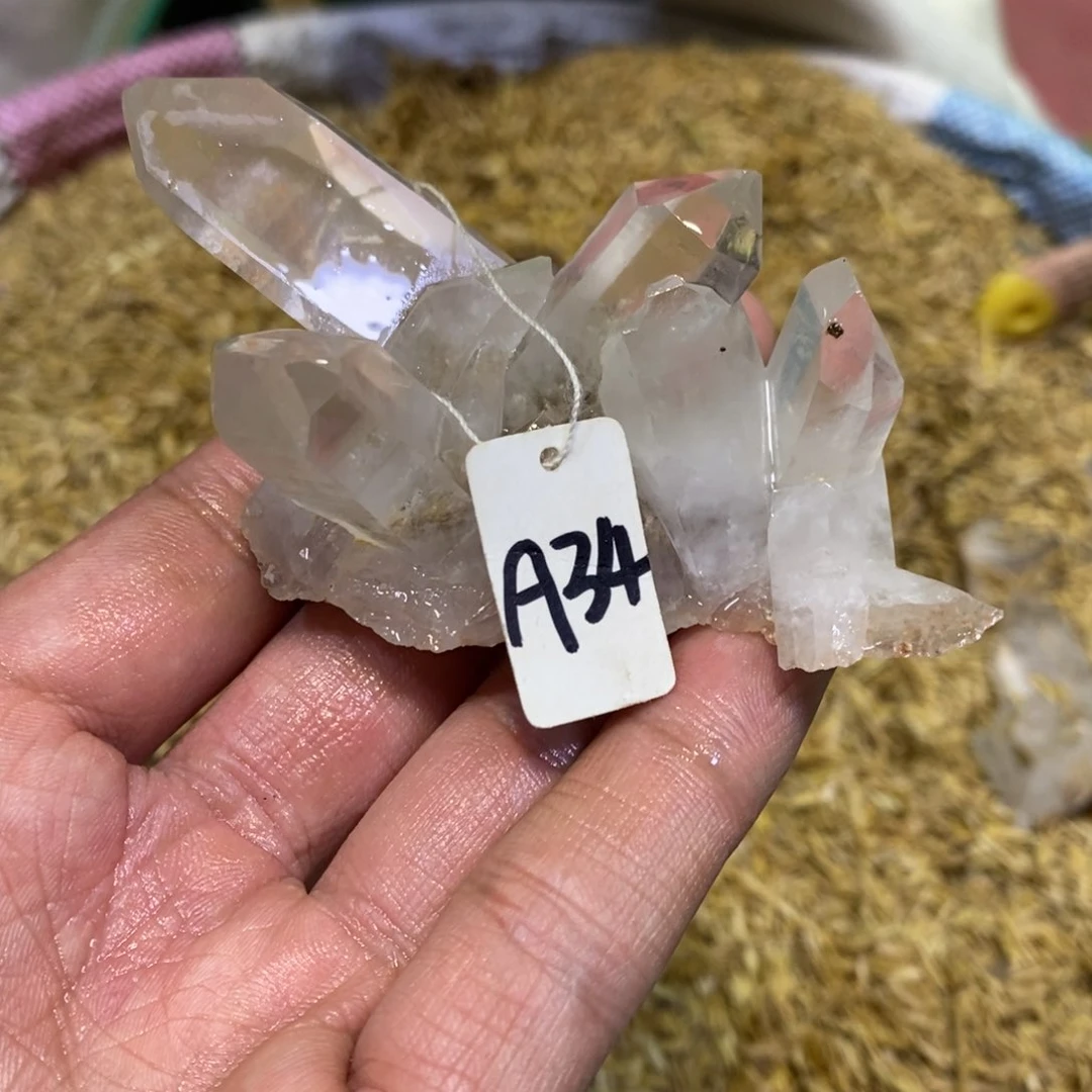 水晶水晶原石摆件未镶嵌