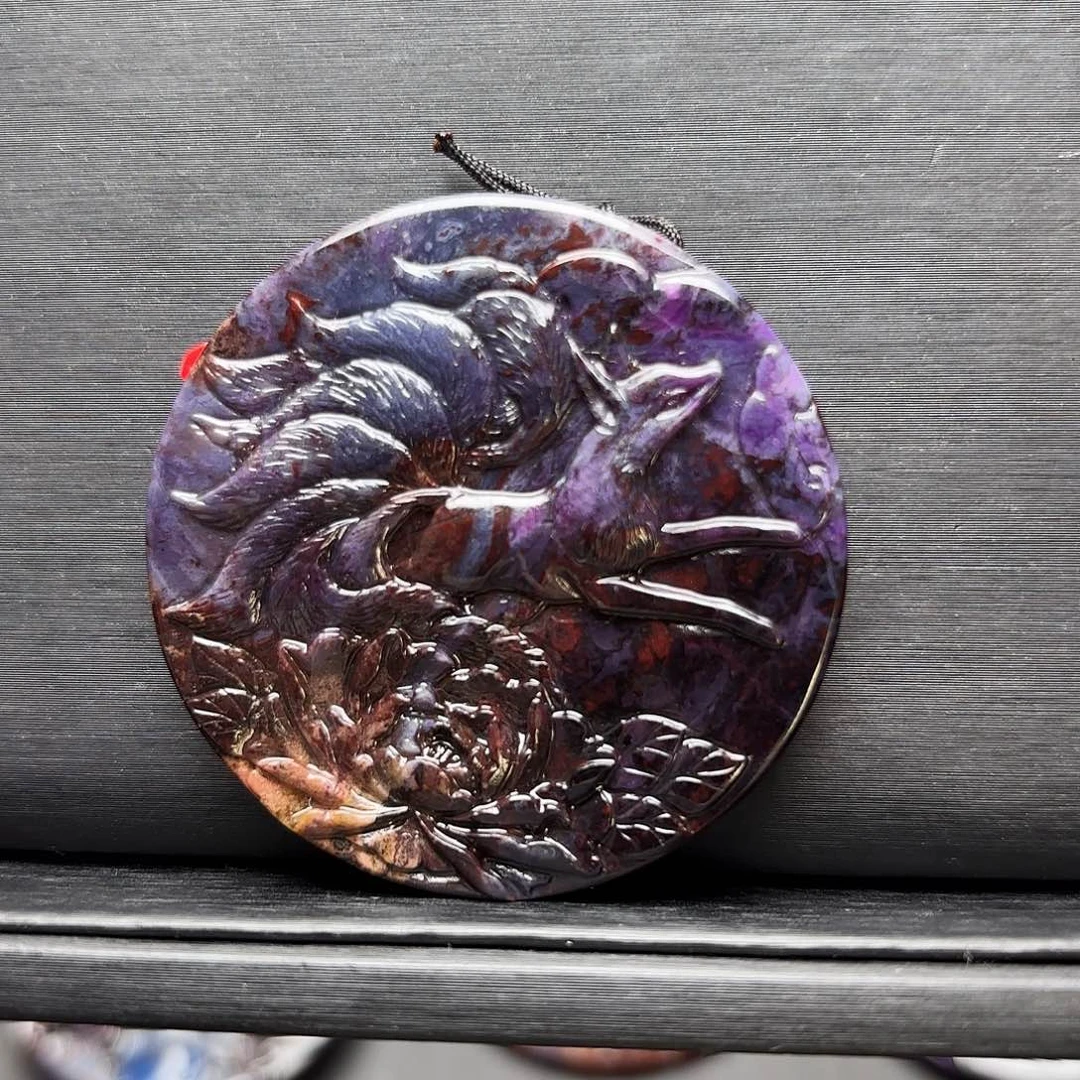 苏纪石（舒俱来）未镶嵌圆牌