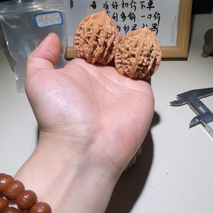 文玩核桃吊坠41全品麦穗虎头
