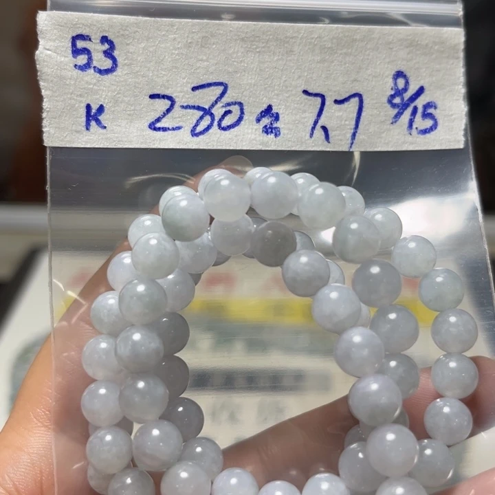 定制翡翠未镶嵌项链