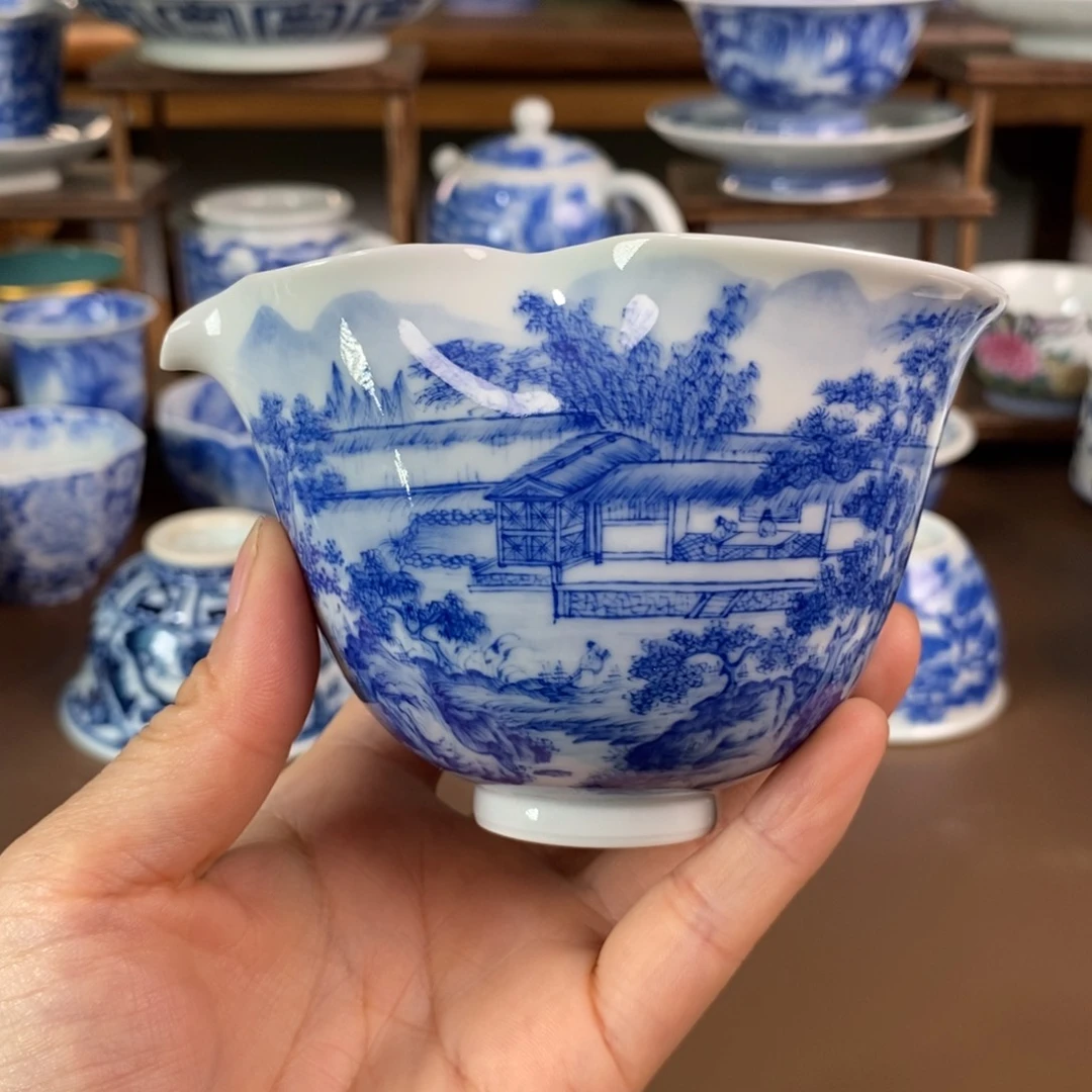 杯景德镇陶瓷手工手绘