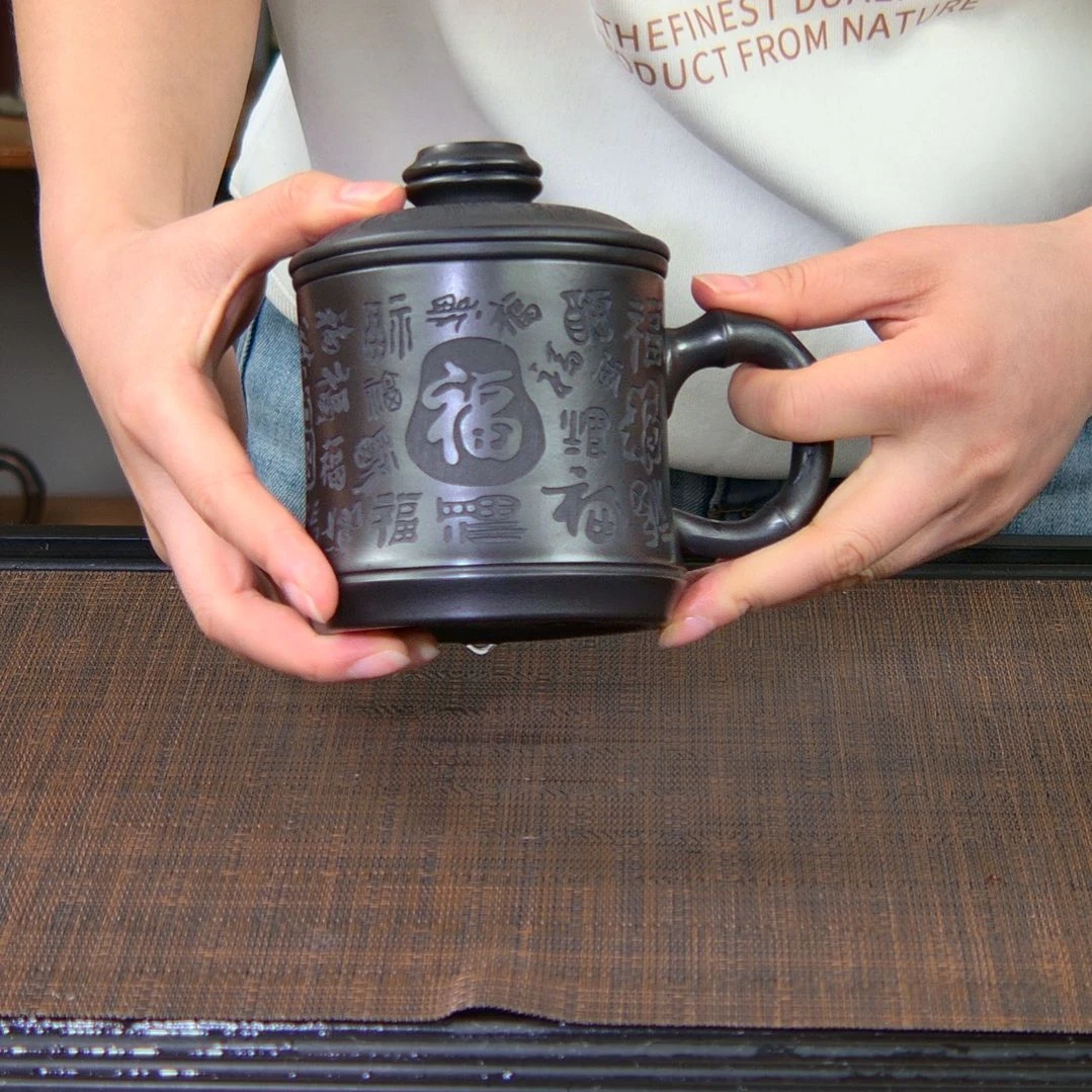 紫砂茶杯高货放漏