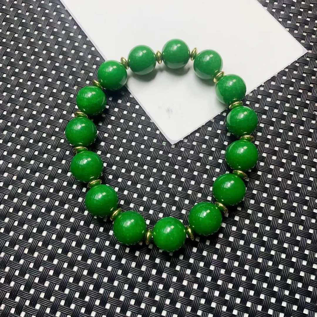 [小石]B597绿色系手链12M时尚多样性发一个-奇石