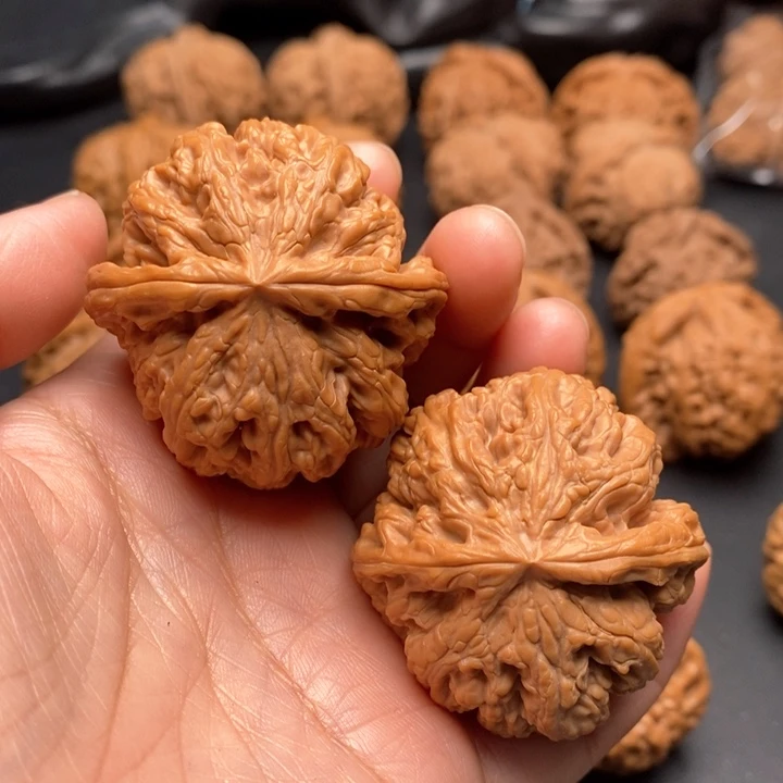 文玩核桃把件粗筋43尺