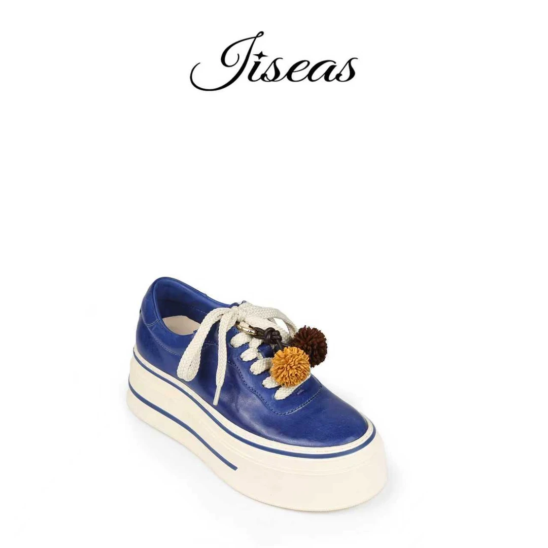 2025新款真皮时尚百搭休闲鞋15A3135阔腿裤必备鞋