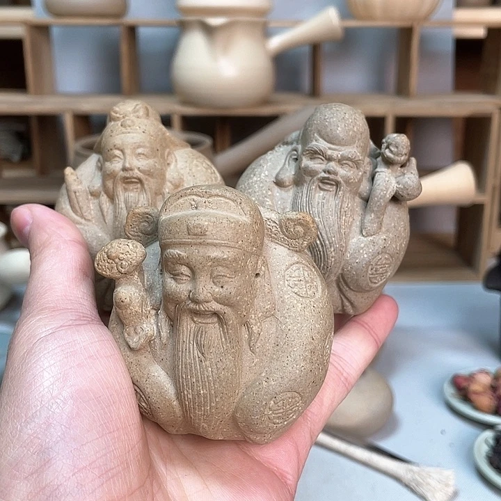 壶老段烧陶瓷茶器！