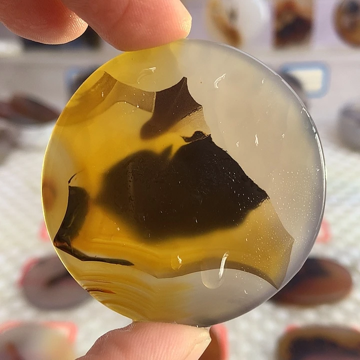玛瑙/玉髓合金颈饰