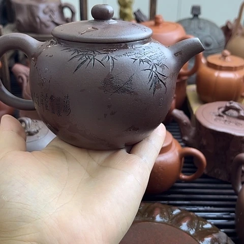 豪***杰紫砂茶壶宜兴紫砂6666