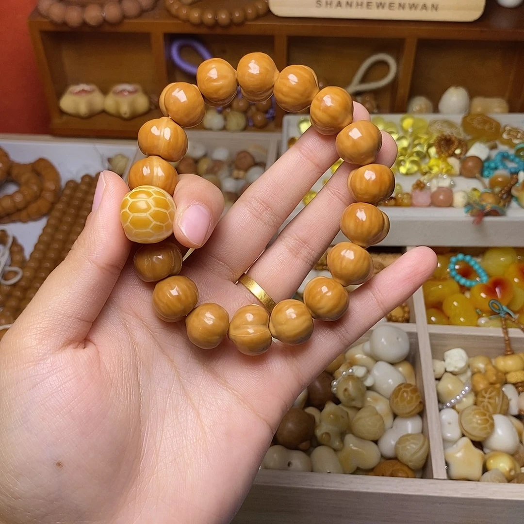 B***）猴头核桃吊坠15手串穿富甲天下