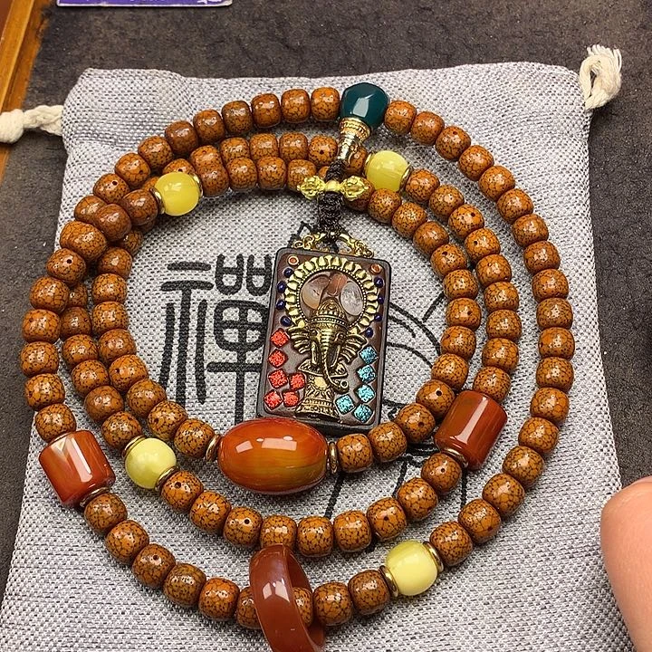 星月菩提吊坠脖挂