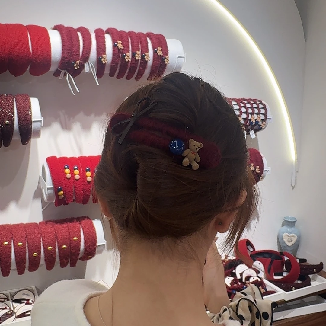 布艺非金属新款懒人夹